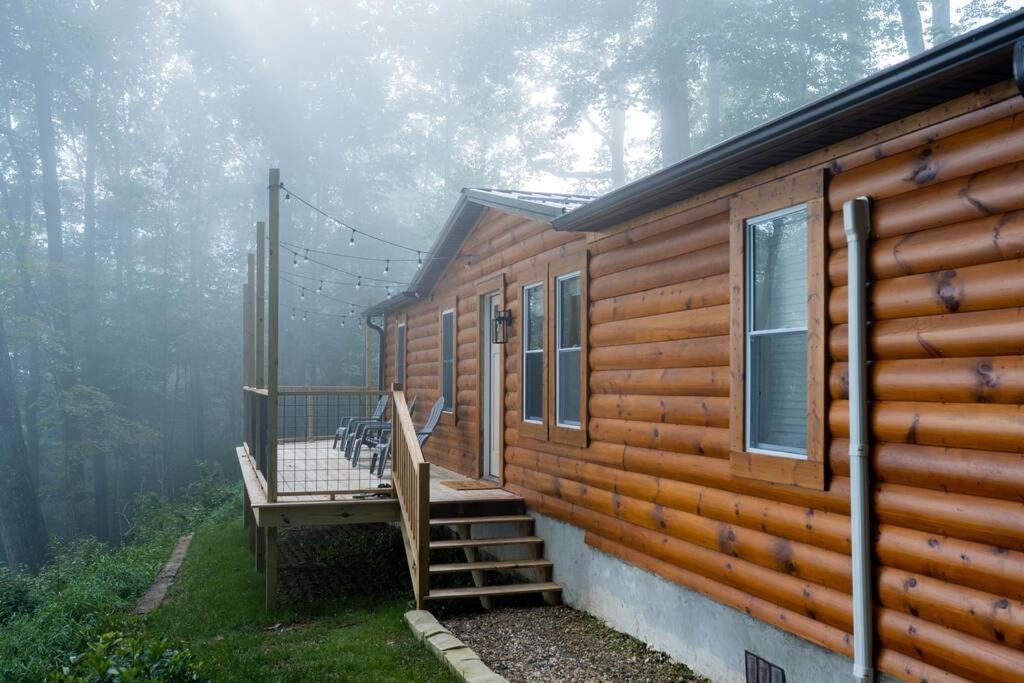 Modern Mountain Cabin - Spectacular Views At 3100 Ft Waynesville Exterior photo